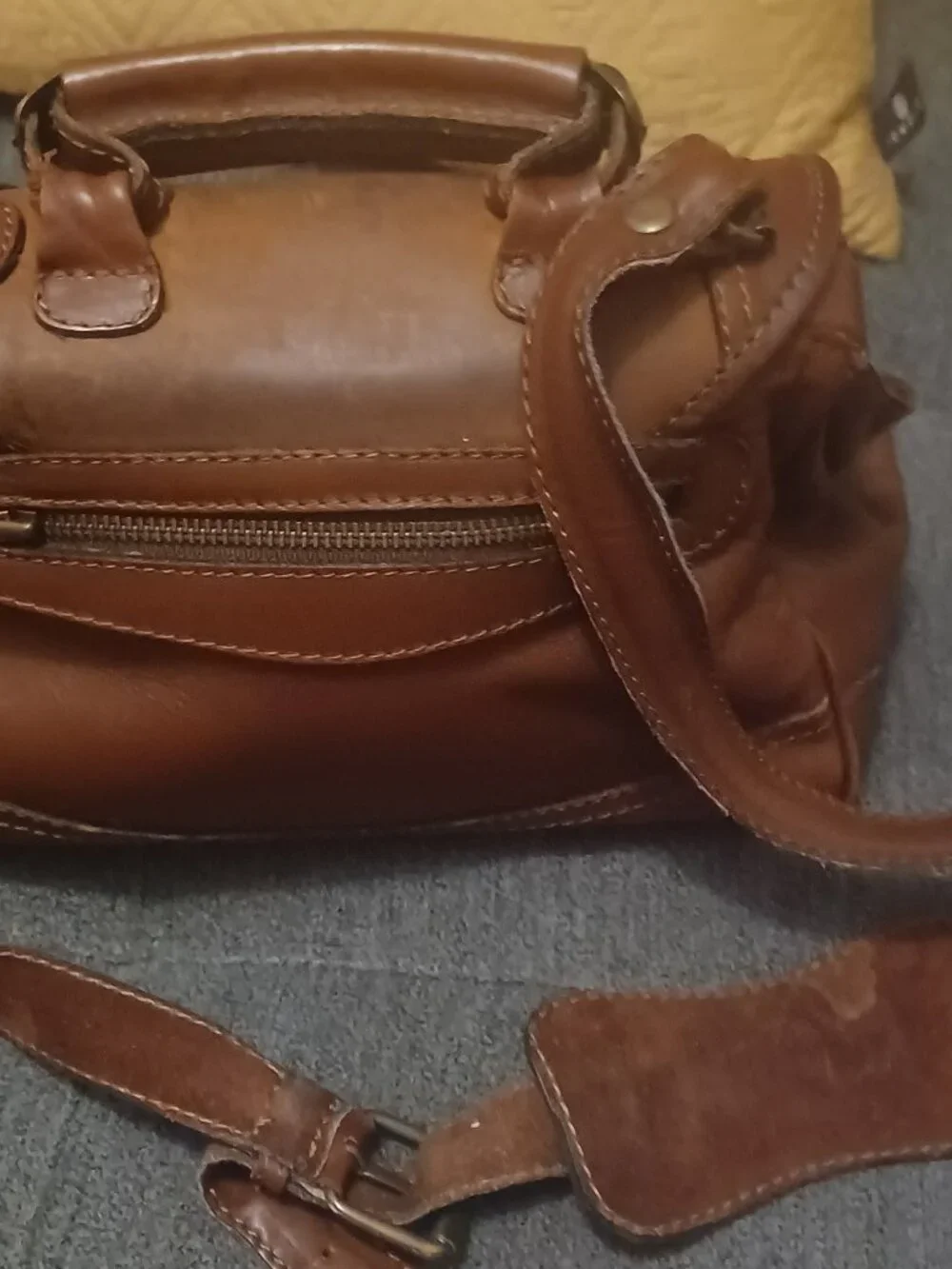 GERPA Vintage Leather Satchel